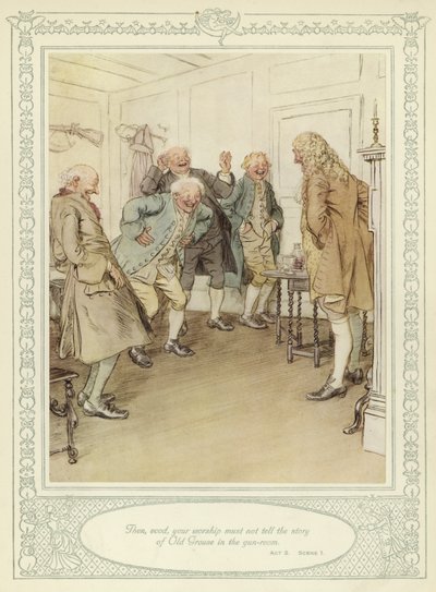 Illustration til Goldsmith