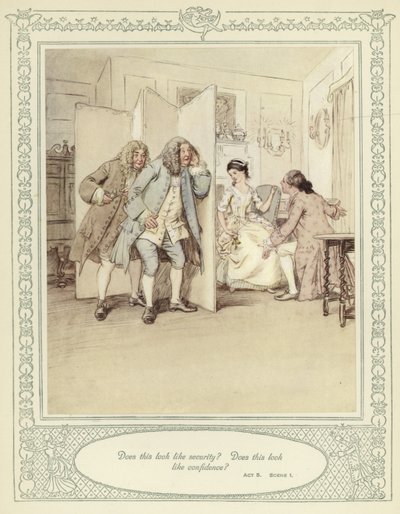 Illustration til Goldsmith