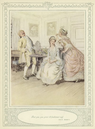 Illustration til Goldsmith