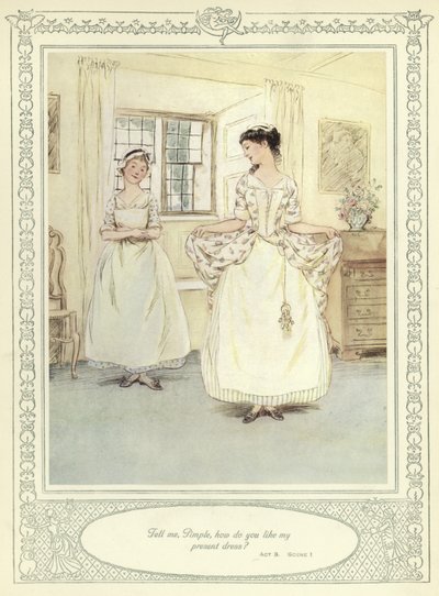 Illustration til Goldsmith