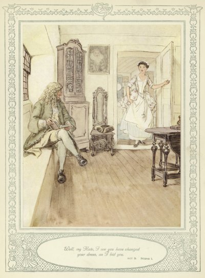 Illustration til Goldsmith