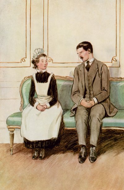 Illustration til J M Barrie The Admirable Crichton af Hugh Thomson