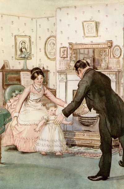 Illustration til J M Barrie The Admirable Crichton af Hugh Thomson