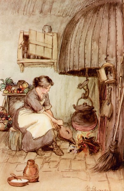 Illustration til J M Barrie The Admirable Crichton af Hugh Thomson