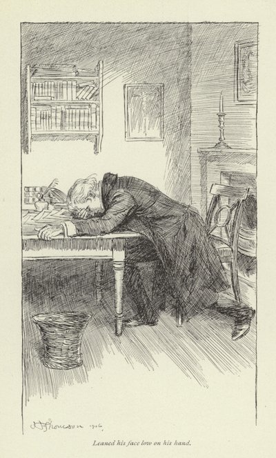 Illustration til Janets Repentance af George Eliot af Hugh Thomson