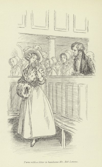 Illustration til Janets Repentance af George Eliot af Hugh Thomson