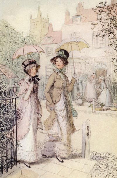 Illustration til Quality Street af Hugh Thomson