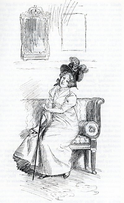 "Mrs Elton" (illustration) af Hugh Thomson