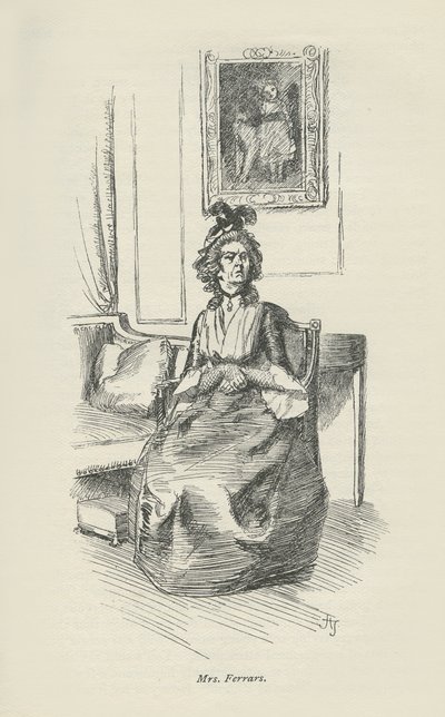 Fru Ferrars, 1896 af Hugh Thomson
