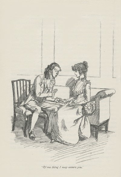 En ting kan jeg forsikre dig om, 1896 af Hugh Thomson