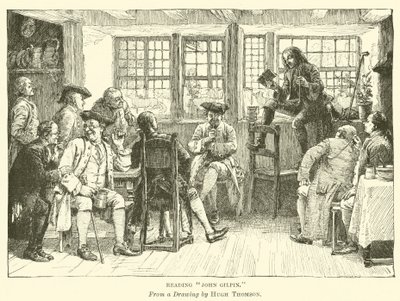 Læser John Gilpin af Hugh Thomson