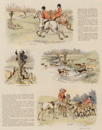 Red Herrings med Pakkepost (chromolitho) af Hugh Thomson
