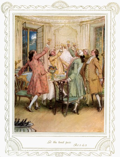 Richard Brinsley Sheridans skuespil af Hugh Thomson