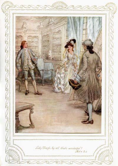 Richard Brinsley Sheridans skuespil af Hugh Thomson