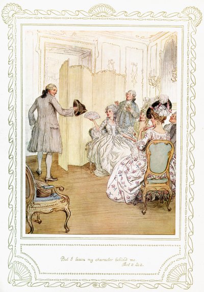 Richard Brinsley Sheridans skuespil af Hugh Thomson