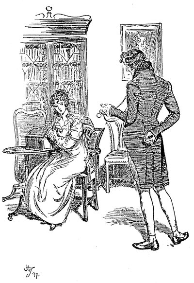 Scene fra Jane Austen