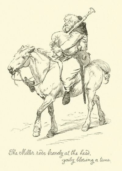 Mølleren (litho) af Hugh Thomson