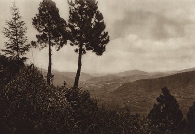 Mexico: Huixquilucan (s/h-foto) af Hugo Brehme