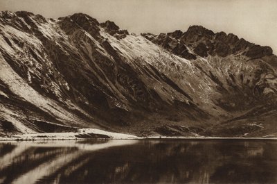 Mexico: Nevado de Toluca, Estado Mejico (s/h-foto) af Hugo Brehme