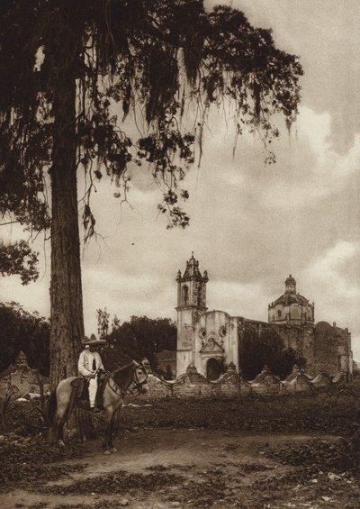 Mexico: Nonoalco, udkanten af hovedstaden Mejico (s/h-foto) af Hugo Brehme