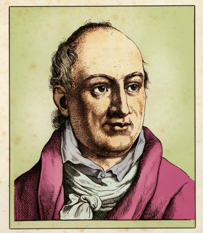 Salomon GESSNER (1. april 1730-2. marts 1788) 1854 (gravering) af Hugo Bürkner