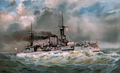 S.M. Slagskibet Brandenburg af Hugo Graf