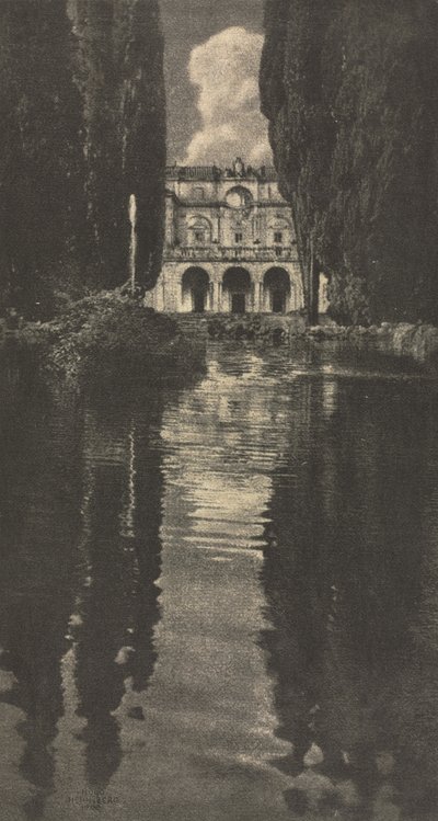 Arbejdsværelse: Villa Falconieri af Hugo Henneberg