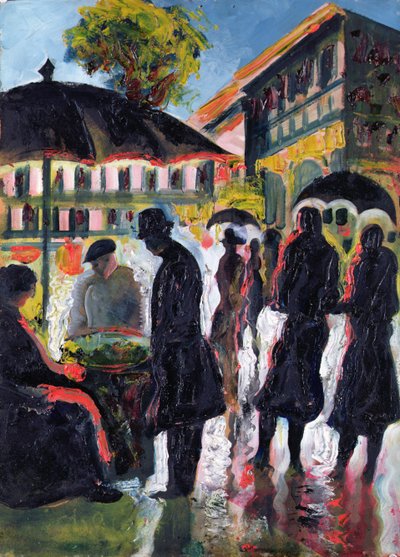 Kastanjesælgeren af Hugo Scheiber