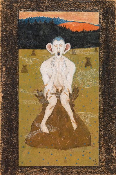Frost, 1895. af Hugo Simberg