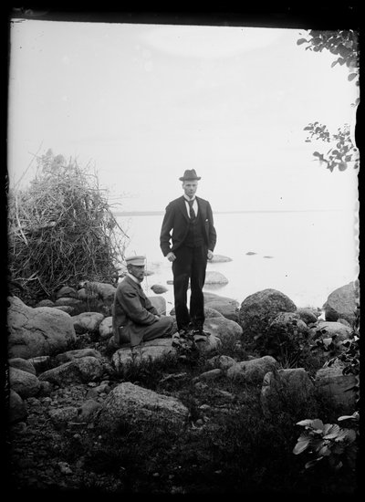 Johannes Andersin og Magnus Adrian Gadd på Midsommerfestivalen af Hugo Simberg