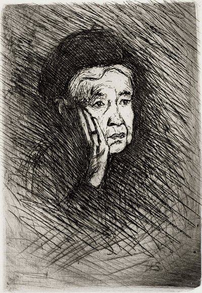 Kunstnerens tante af Hugo Simberg