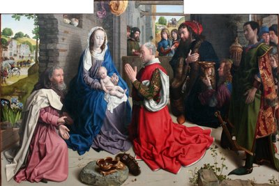Tilbedelse af Magi af Hugo van der Goes