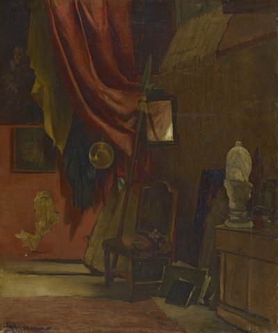 Jeg er Atelier af Hugo von Habermann