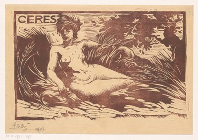 Ceres af Huib Luns (signed by artist)