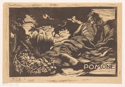 Pomona af Huib Luns (signed by artist)