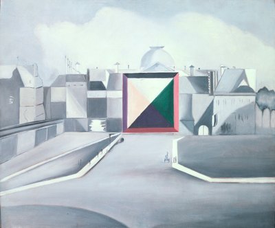 Parisian Tableaux (olie på lærred) af Humphrey Jennings