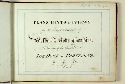 Rød bog: Welbeck af Humphry Repton