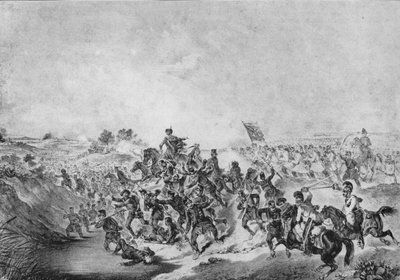 Slaget ved Temesvar under den ungarske revolution 1848-49, 9. august 1849, 1849 af Hungarian School