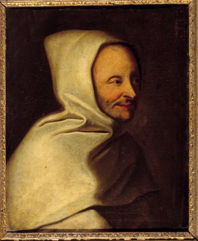 Portræt af Armand the Bouthiller de Rance, abbede af Trappe (1626-1700), grundlægger af Trappisterordenen Maleri efter Hyacinthe Rigaud (1659-1743) 1600-tallet søn. 0,4x0,32 m Chantilly, Musee Conde af Hyacinthe (after) Rigaud
