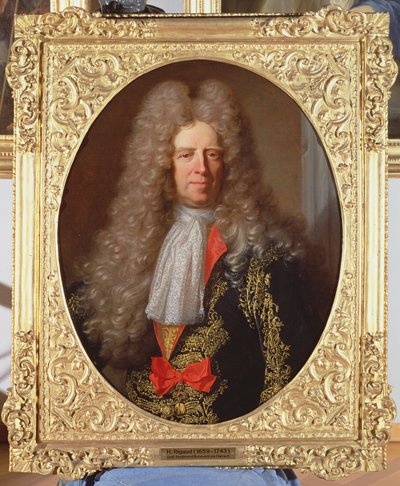 Grev Ferdinand Bonaventura Harrach (1636-1706), oversteward for kong Leopold I af Ungarn (1640-1705), 1698 af Hyacinthe Francois Rigaud