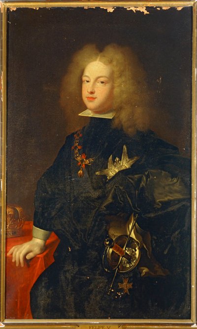 Filip V af Spanien ... (maleri på lærred) af Hyacinthe Francois Rigaud