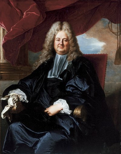Portræt af Barthélémy Jean-Claude Elev af Hyacinthe Francois Rigaud