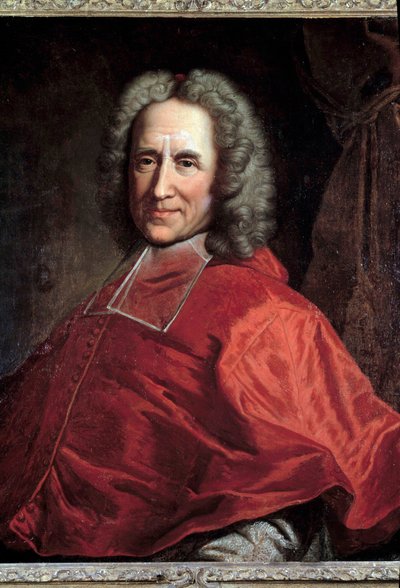 Portræt af kardinal Guillaume Dubois, Archveque of Cambrai (1656-1723) Maleri af Hyacinthe Rigaud (1659-1743). 1700-tallet. Brives. Musee Labenche - Portræt af kardinal Guillaume Dubois, ærkebiskop af Cambrai (1656-1723). Maleri af Hyacinthe Rig af Hyacinthe Francois Rigaud