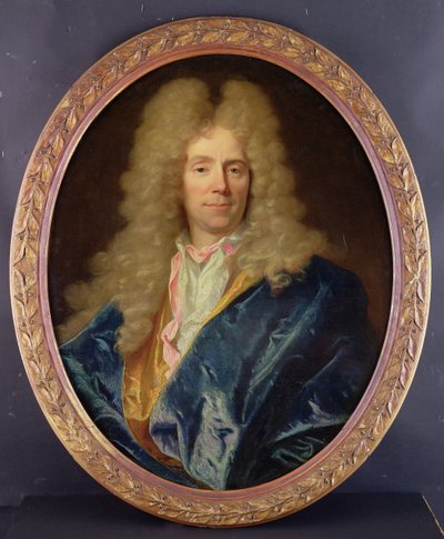 Portræt af Michel Begon den Yngre af Hyacinthe Francois Rigaud