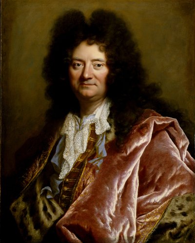 Portræt af en gentleman, ca. 1705 (olie på lærred) af Hyacinthe Francois Rigaud