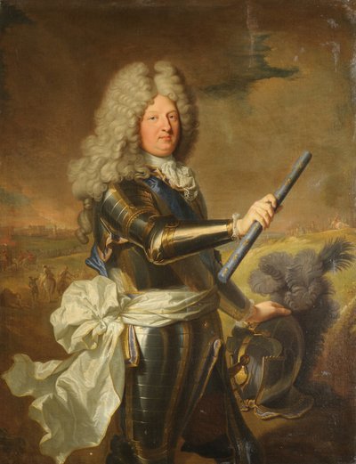 Louis de France, Dauphin 1661-1711, kendt som Grand Dauphin, 1688 af Hyacinthe François Honoré Rigaud