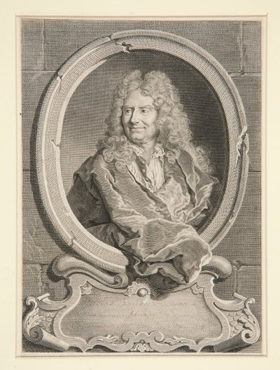 Boileau af Hyacinthe Rigaud