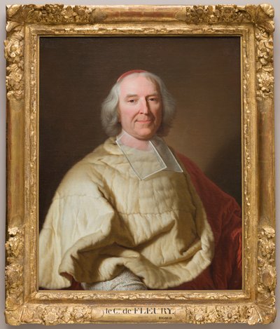 Kardinal Andre Hercule de Fleury 1653-1743 af Hyacinthe Rigaud