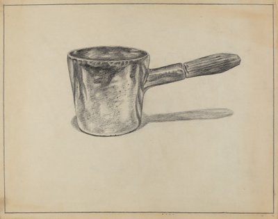 Pewter Dipper af Hyman Pearlman