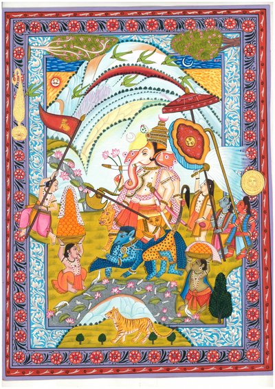 Ganeshas guddommelige procession af IMAGINEERS STUDIO